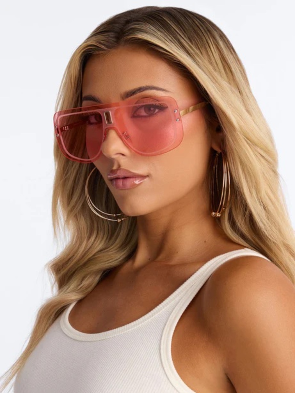 Isabelle Pink Aviator Sunglasses NEW 🏷️